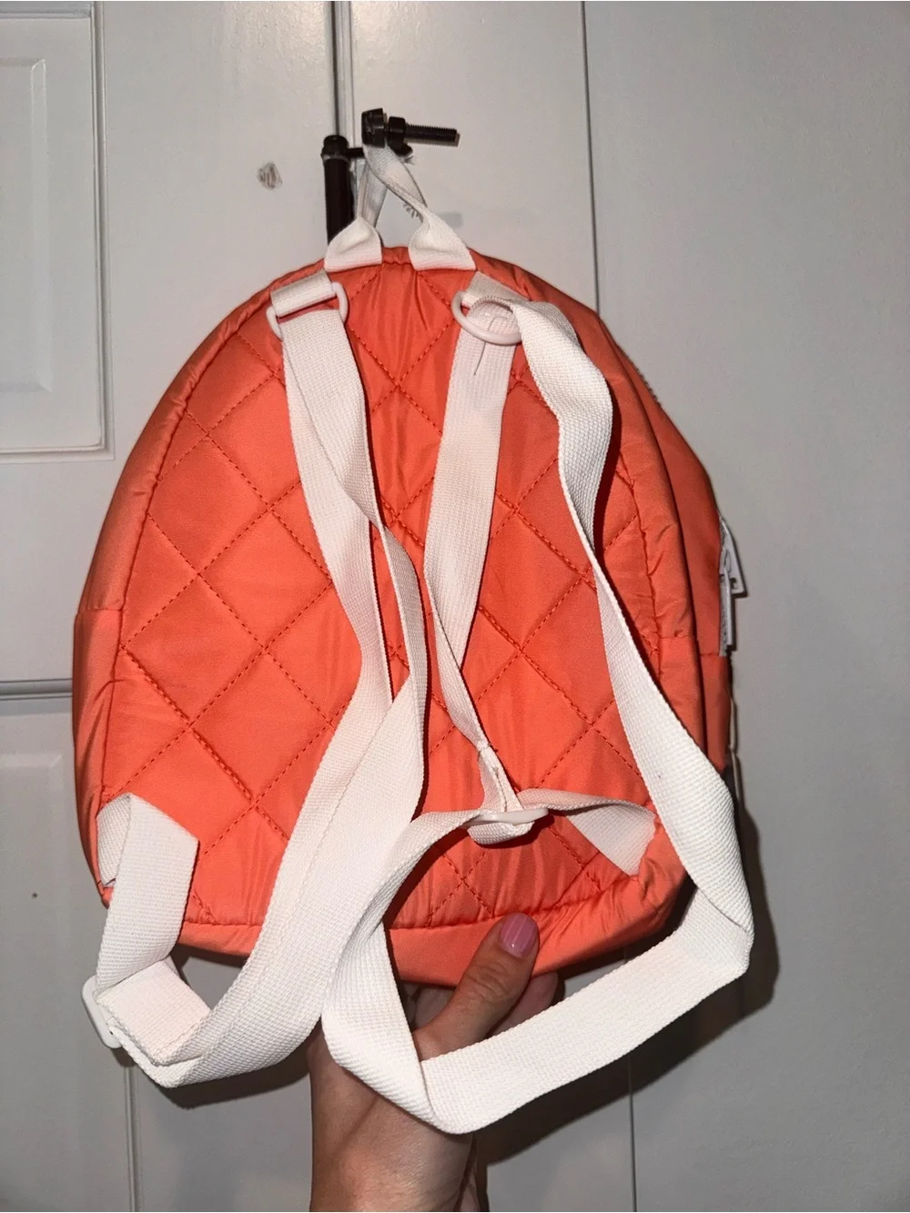 adidas Kids Coral-Orange Mini Backpack